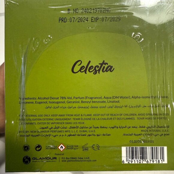 Celestia by Rayef EDP Unisex 100ml 3.4 oz Made in Dubai Authentic - Picture 4 of 6